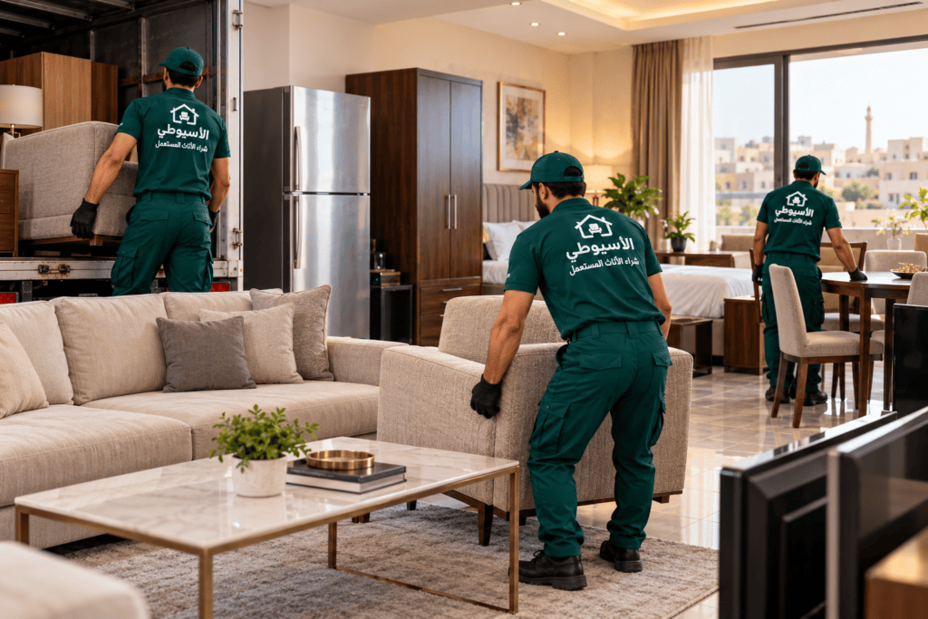 شراء أثاث مستعمل في حي قرطبة بالرياض – شركة الأسيوطي
